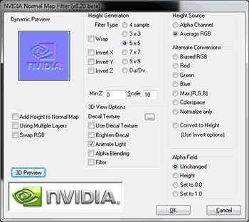 NVIDIA NormalMapFilter