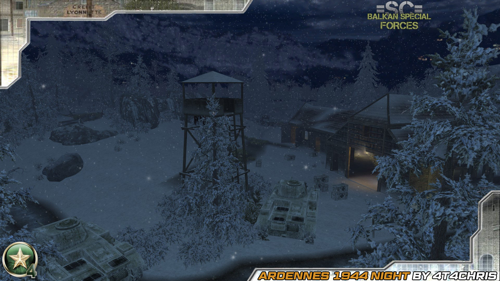 Ardennes 1944 Night ( CoD4 )