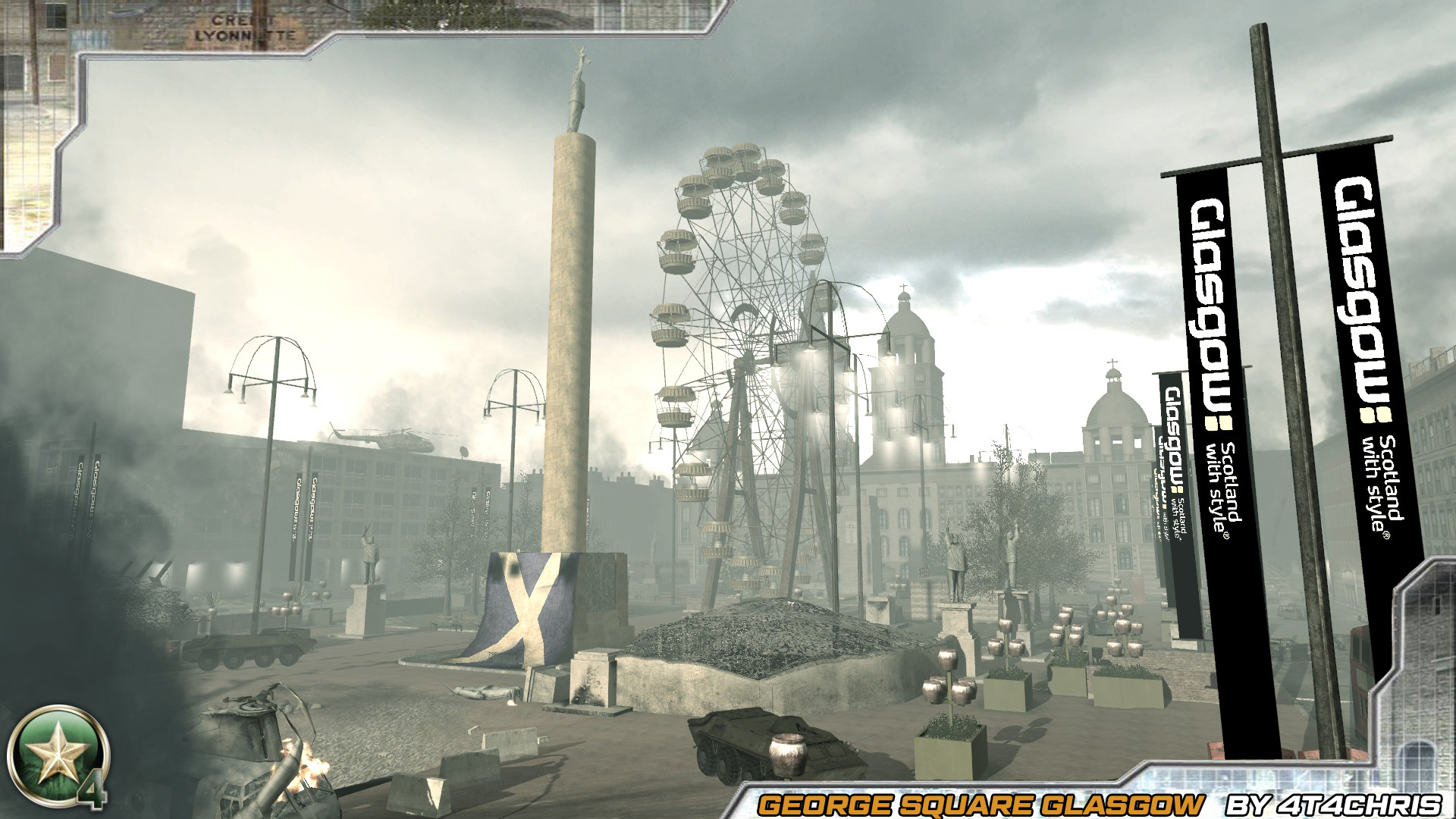 George Square Glasgow ( CoD4 )